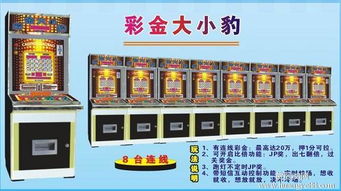 2013爆款彩金大小豹游戏机 连线机价格解析与番禺厂家选购指南